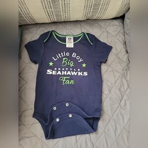 Seattle Seahawks infant romper